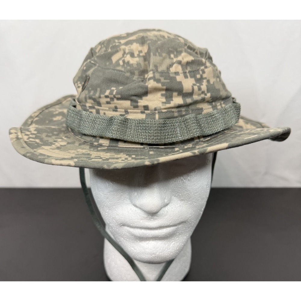 US Army ACU Digital Camo Boonie Sun Hat Size 7 Military Issue